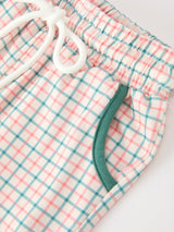 Boys Christmas Embroidered T-Shirt & Plaid Pants Set
