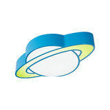 Cosmic Cutie: Cartoon Planet LED Ceiling Lamp for Kids