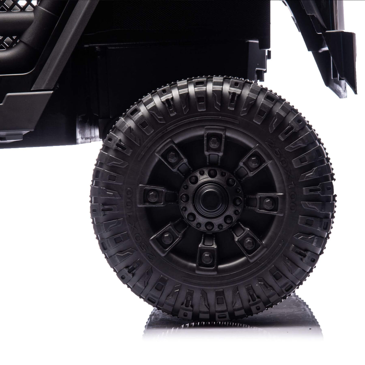 HIFINE 24V Kids Ride On Car W/Parents Remote Control, Black
