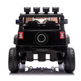 HIFINE 24V Kids Ride On Car W/Parents Remote Control, Black
