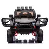HIFINE 24V Kids Ride On Car W/Parents Remote Control, Black