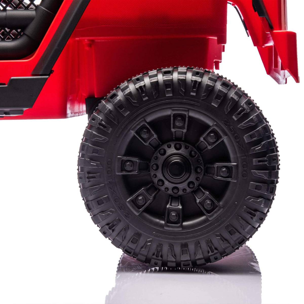 HIFINE 24V Kids Ride On Car W/Parents Remote Control, Red