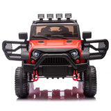 HIFINE 24V Kids Ride On Car W/Parents Remote Control, Red