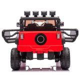 HIFINE 24V Kids Ride On Car W/Parents Remote Control, Red