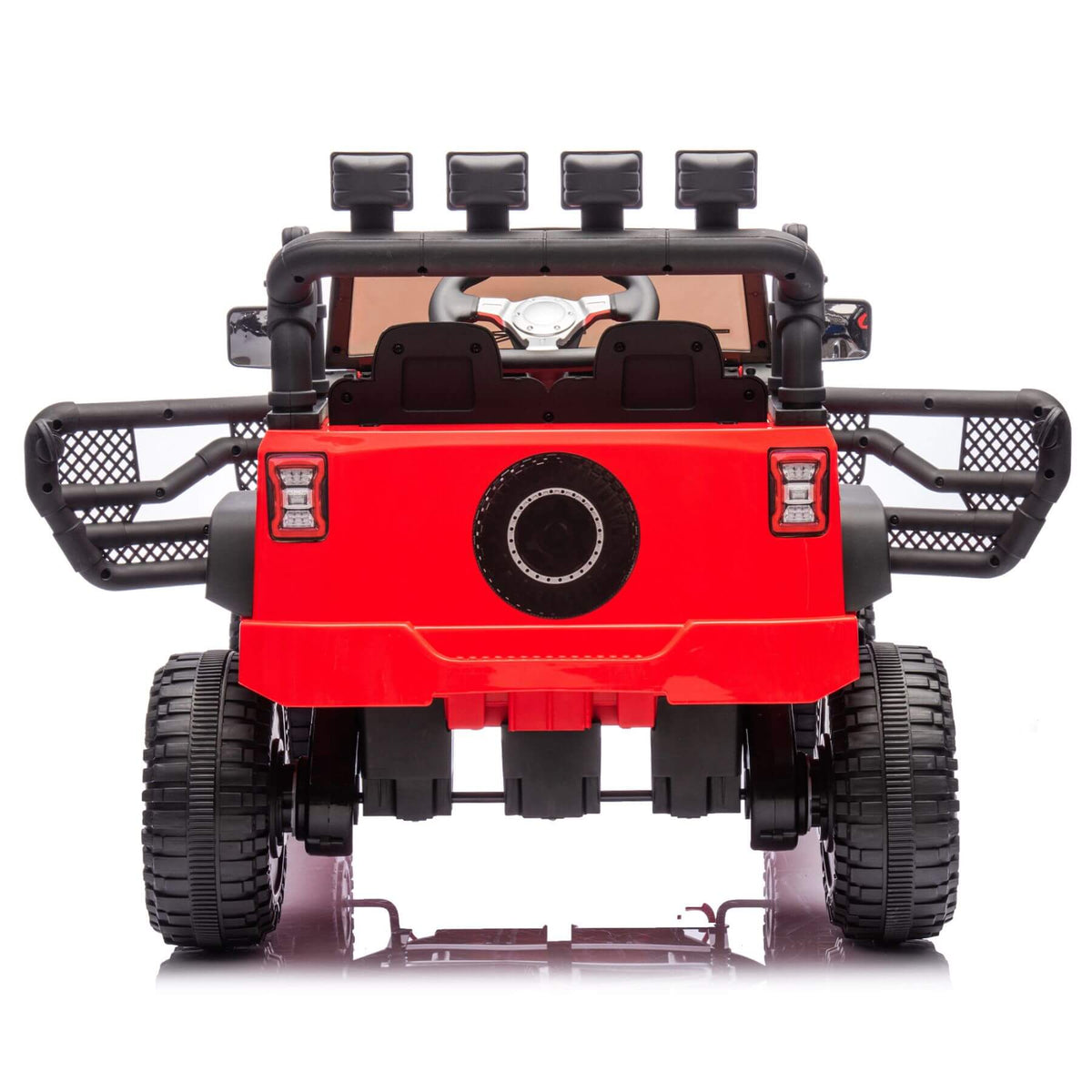 HIFINE 24V Kids Ride On Car W/Parents Remote Control, Red