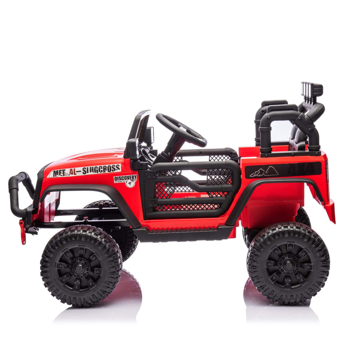 HIFINE 24V Kids Ride On Car W/Parents Remote Control, Red