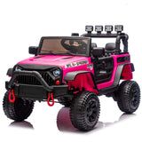 ToyRides Elite 24V Kids Ride On Car W/Parents Remote Control, Rose Pink