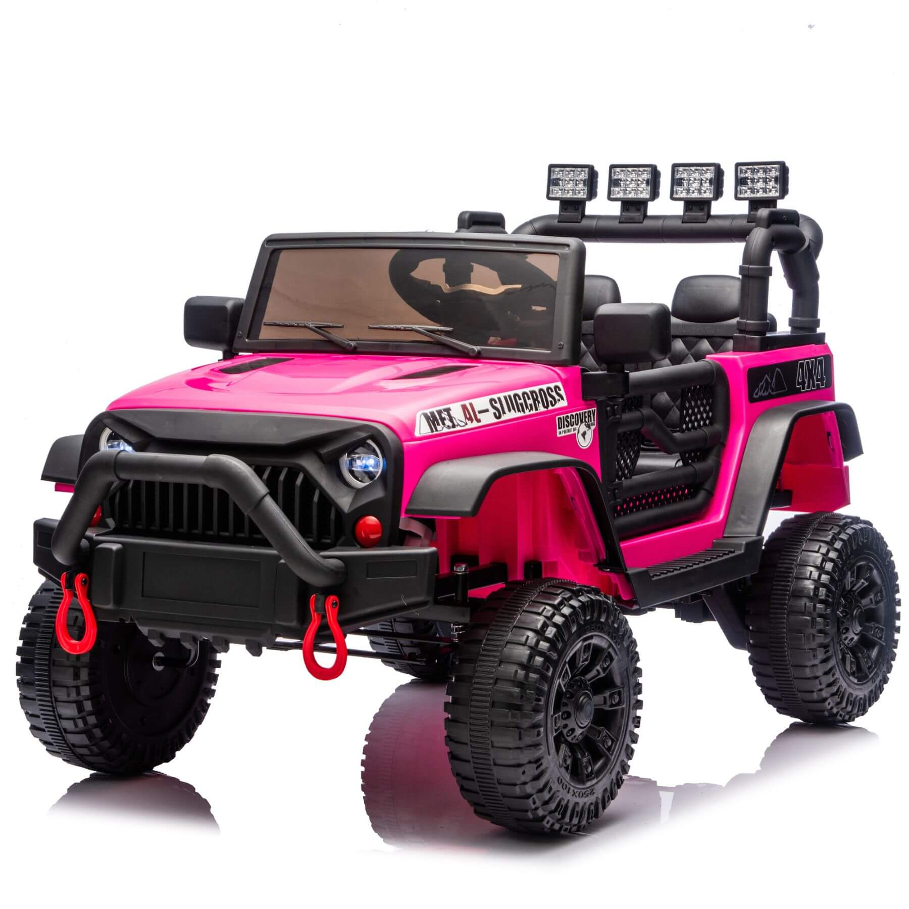 ToyRides Elite 24V Kids Ride On Car W/Parents Remote Control, Rose Pink