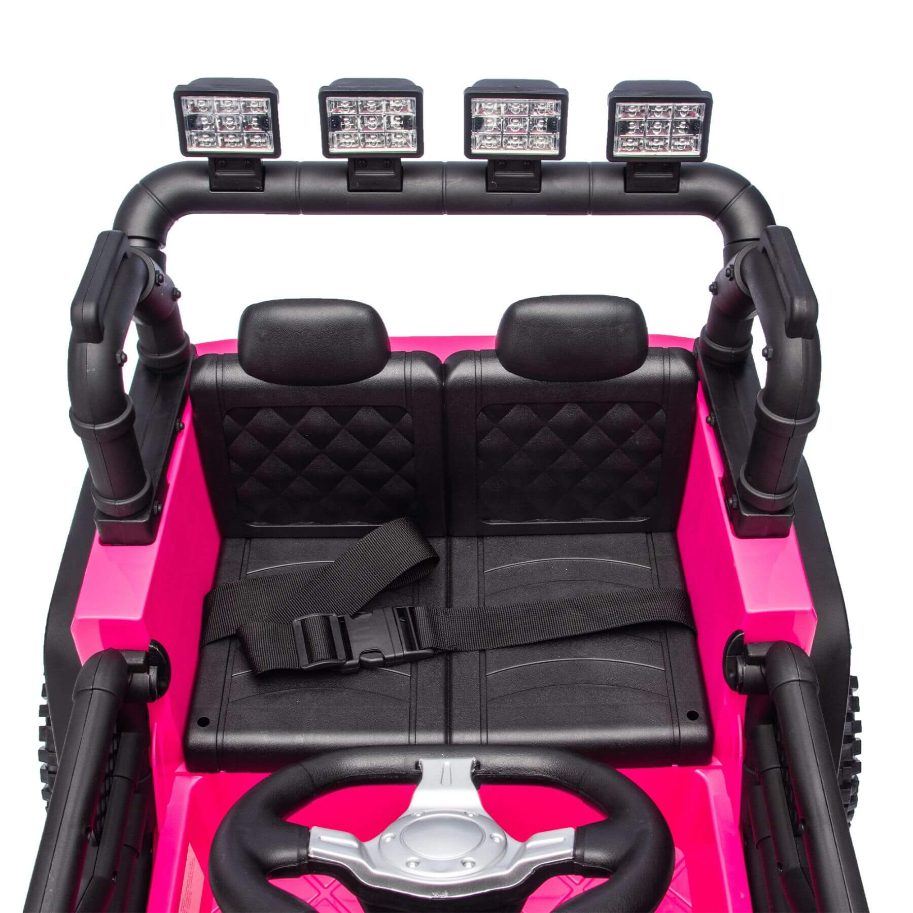 ToyRides Elite 24V Kids Ride On Car W/Parents Remote Control, Rose Pink