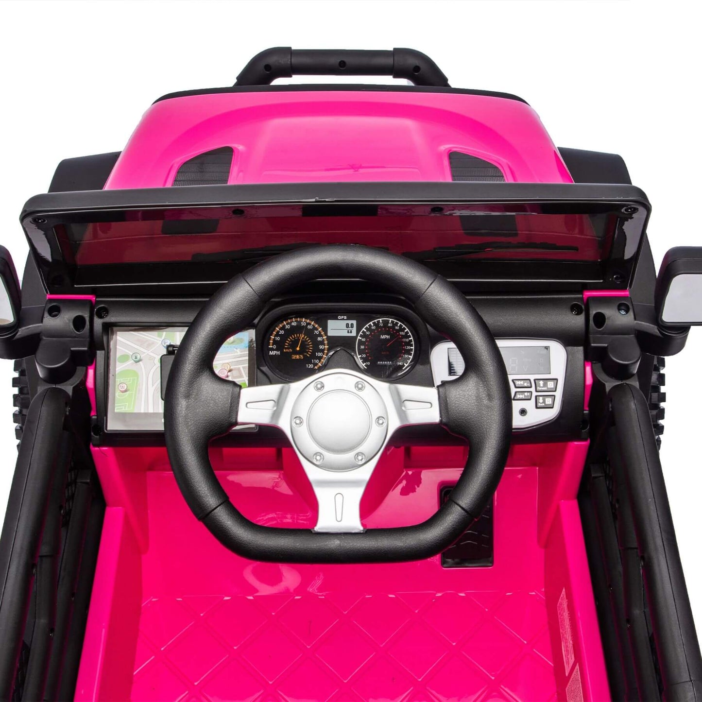ToyRides Elite 24V Kids Ride On Car W/Parents Remote Control, Rose Pink