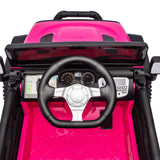 ToyRides Elite 24V Kids Ride On Car W/Parents Remote Control, Rose Pink