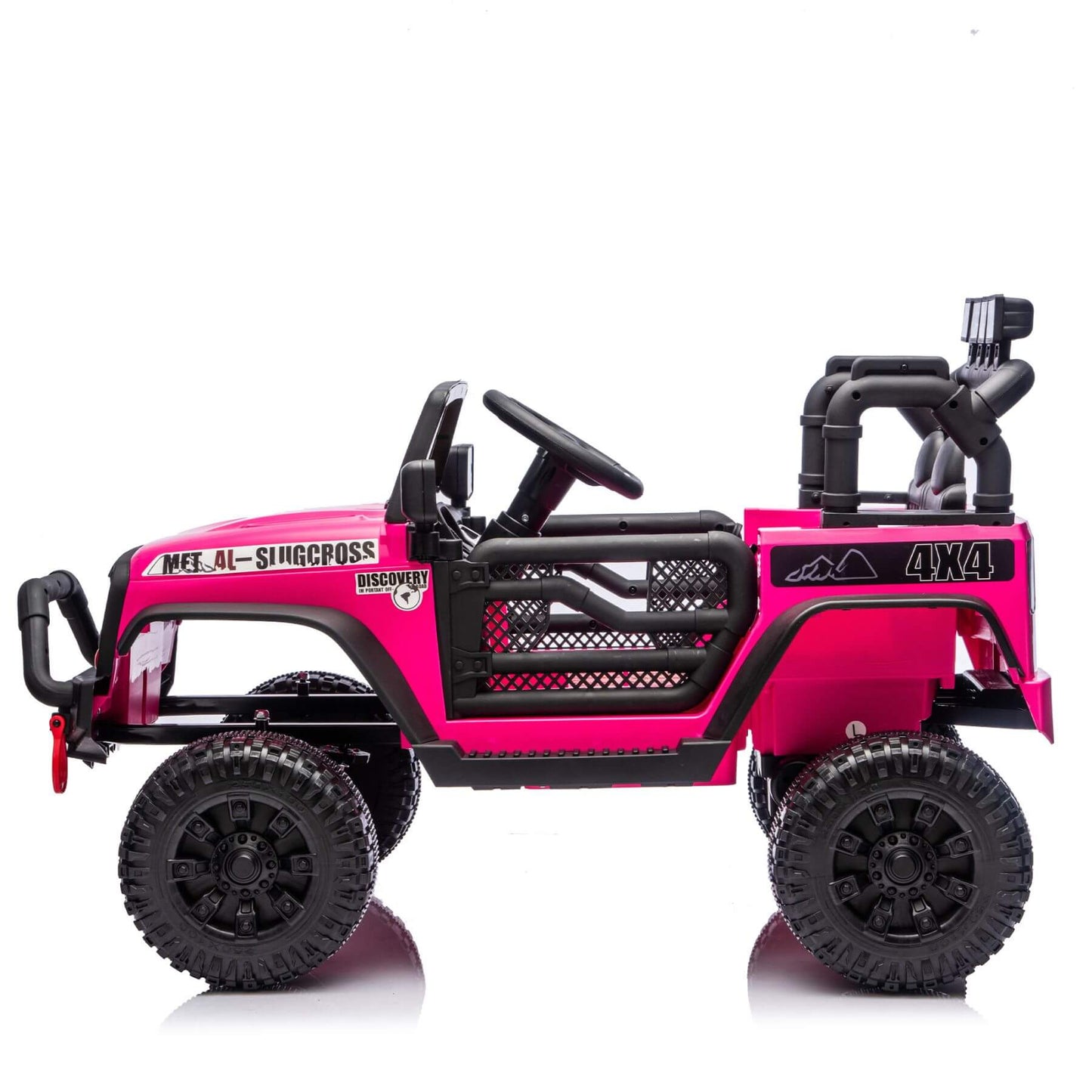 ToyRides Elite 24V Kids Ride On Car W/Parents Remote Control, Rose Pink