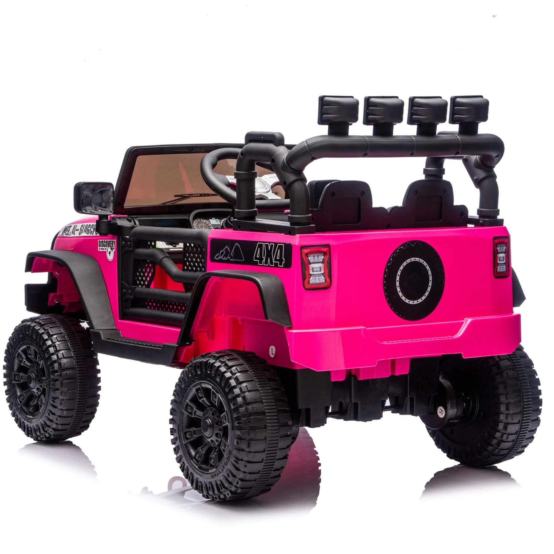 ToyRides Elite 24V Kids Ride On Car W/Parents Remote Control, Rose Pink