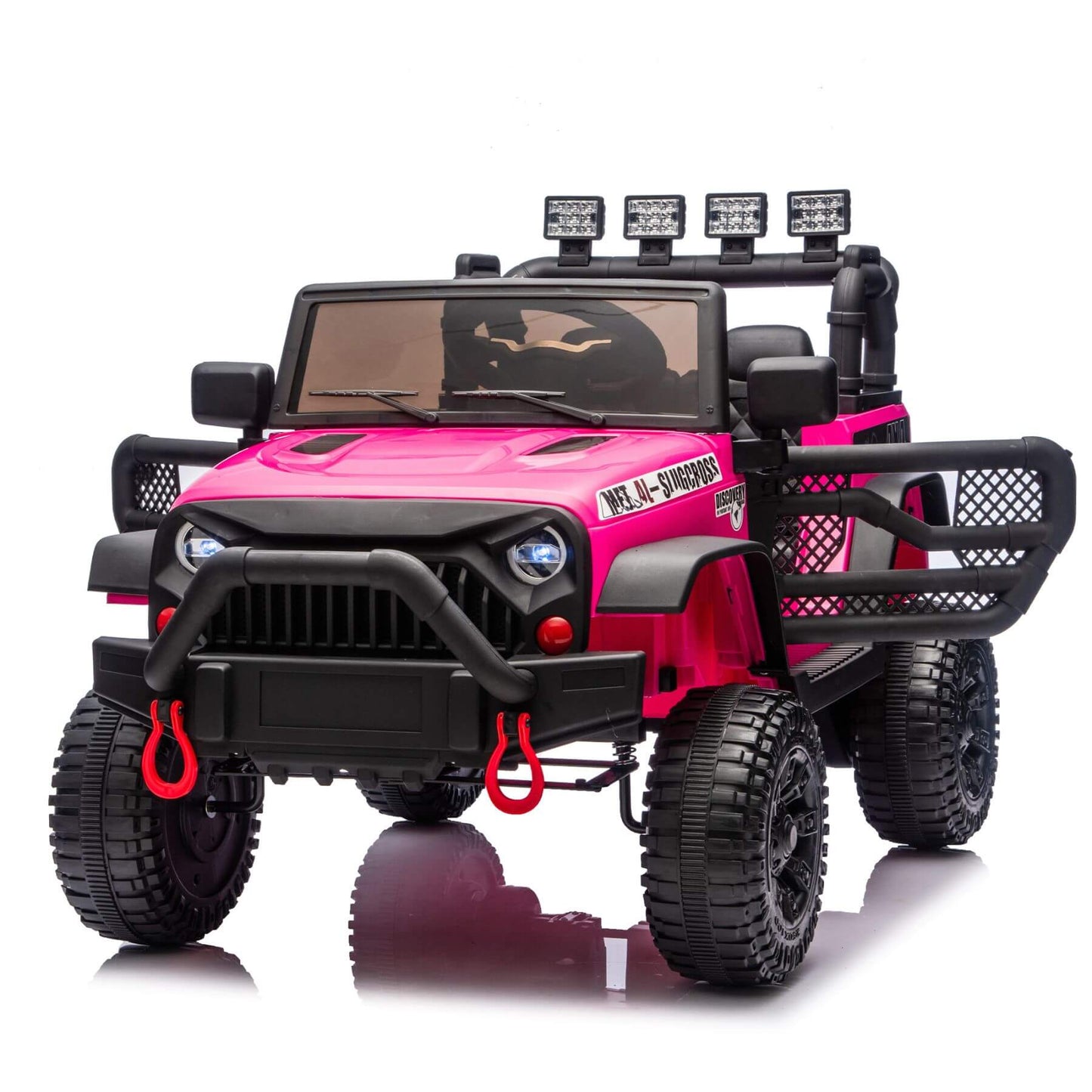 ToyRides Elite 24V Kids Ride On Car W/Parents Remote Control, Rose Pink
