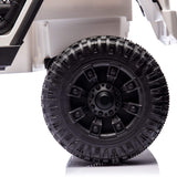 HIFINE 24V Kids Ride On Car W/Parents Remote Control, White