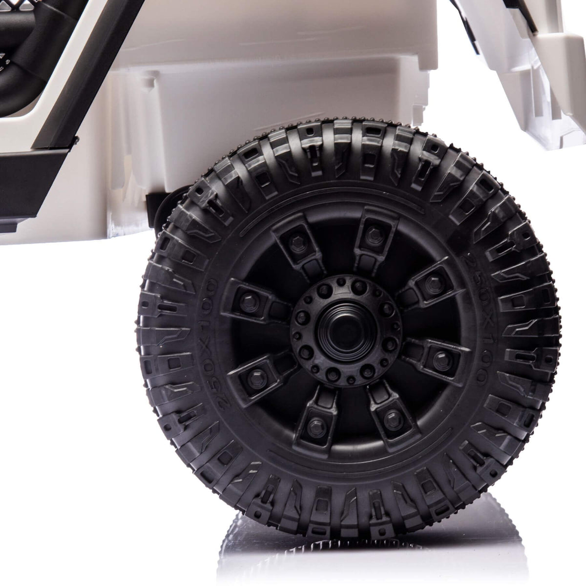 HIFINE 24V Kids Ride On Car W/Parents Remote Control, White