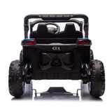 HIFINE 24V Two-Seater Kids Ride On UTV W/Parents Remote Control, for Age 3+, Blue