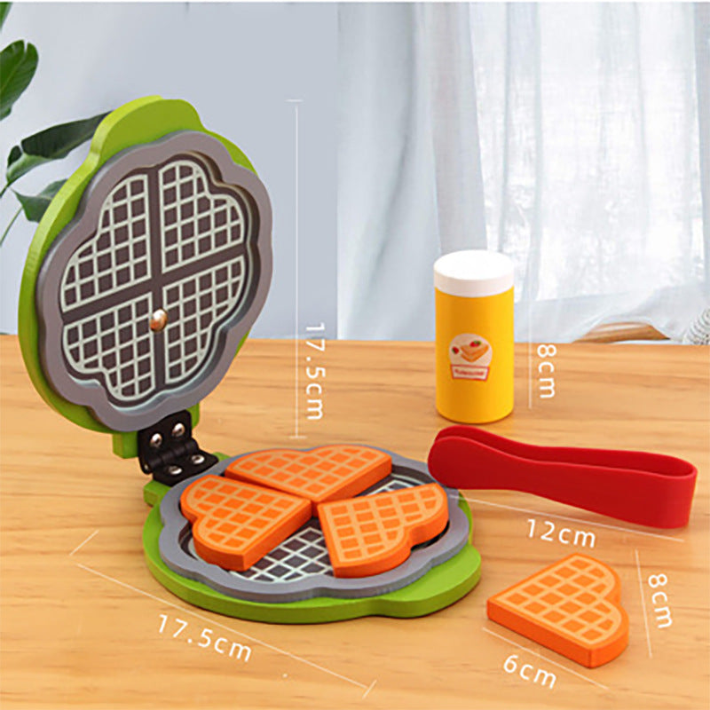 Three Little Tots Children's simulation kitchen set, in Waffle