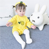 Three Little Tots Baby jumpsuit, in Yellow