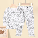 Girls Sketch Coloring Comfortable Children DIY Hand Drawing Suit