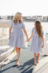 Block Print Floral Dress