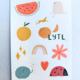 Three Little Tots Kids Sticker Sheet Lytl, additional product photo