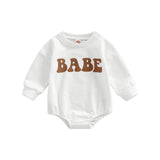 Three Little Tots Baby Cotton Baby Wrap Triangle Crawlsuit, in White