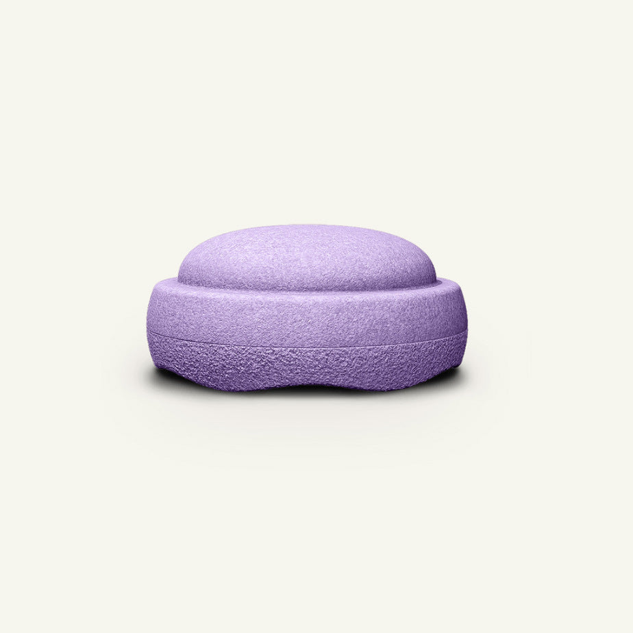 Three Little Tots Round Rainbow Stepping Stone Sensory Toy, in Round Purple