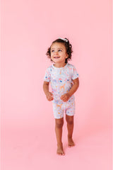 Pajama Short Set - Estelle Unicorn
