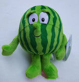 Three Little Tots Vegetables and Fruits Pumpkin and Watermelon Plush Toys, extra product detail