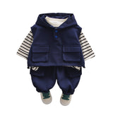 Casual Comfy Stylish Little Boy Clothing Set