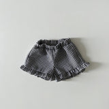 Girls' Ear Edge Short Sleeve Set