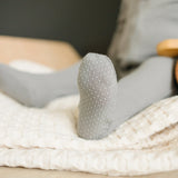 Three Little Tots Grey Organic Cotton Ribbed Zipper, second additional photo