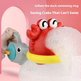 Three Little Tots Bubble Blowing Machine Shark Bathroom Bath Toys, additional product photo
