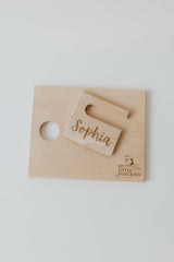 Children's Wooden Cutting Board Set with  Fruit Knife