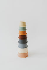 Silicone Cup stacking toy/Stacking toy