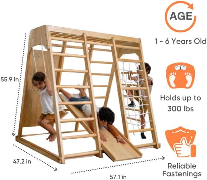 Three Little Tots Magnolia Jungle Gym, additional product photo