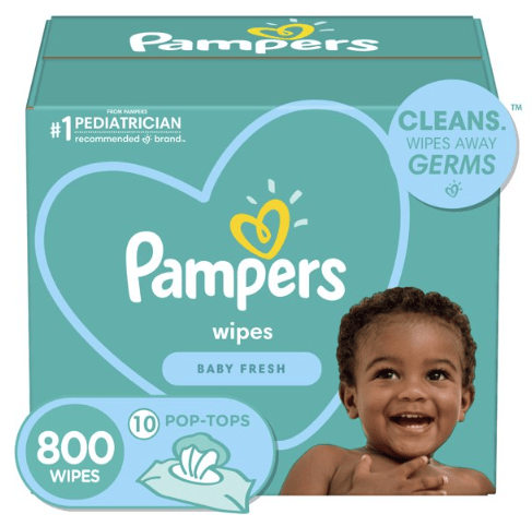 Pampers Baby Wipes Baby Fresh; 800 Count