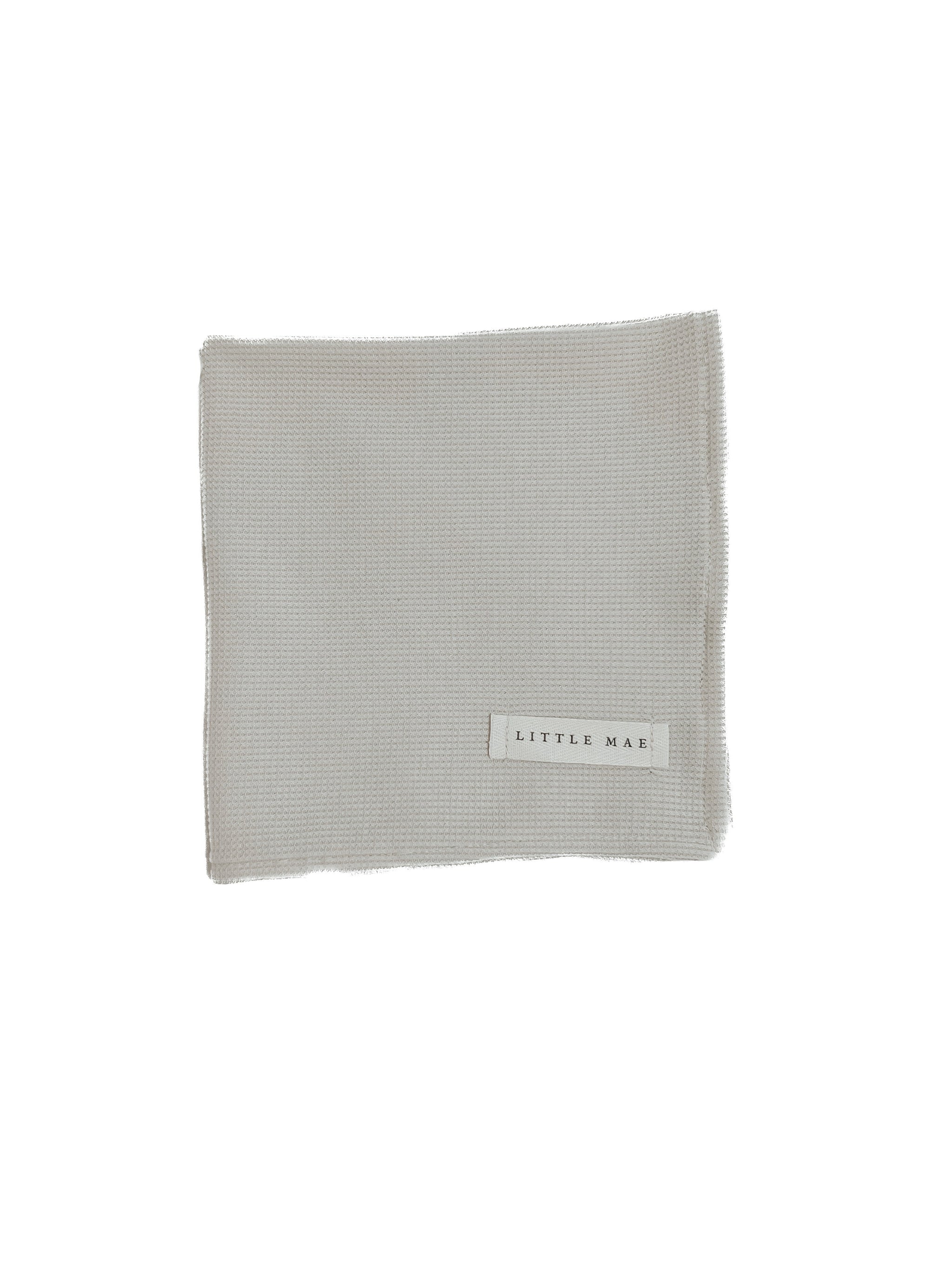 Coco Ivory Waffle Knit Blanket