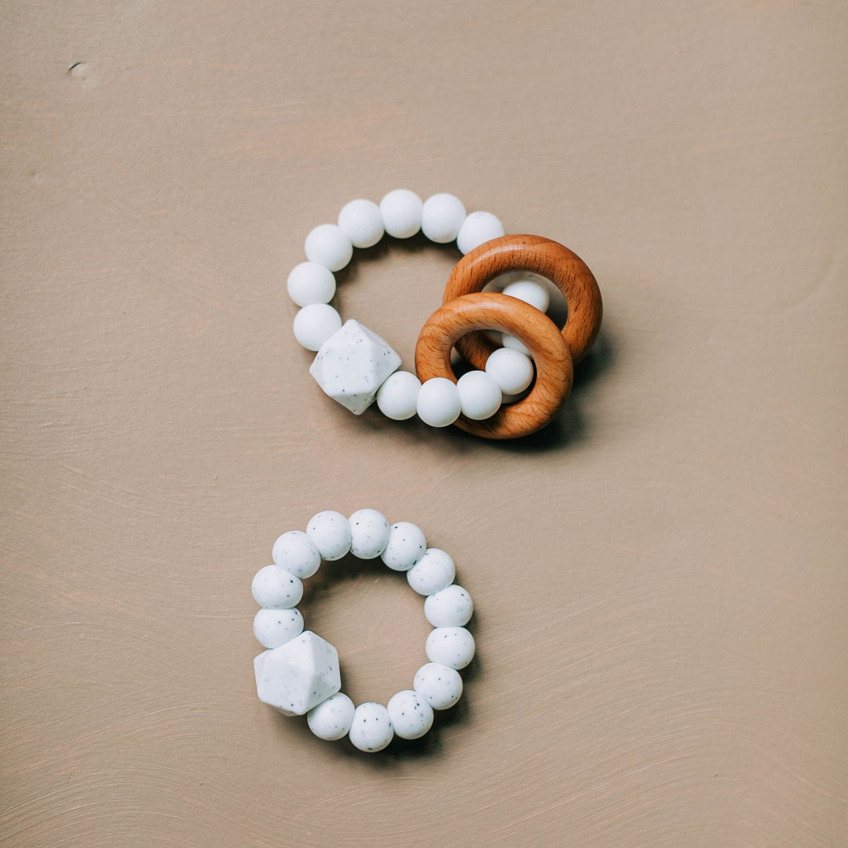 Stuffed Rattle Rings Silicone Beaded Rattle Rings – Three Little Tots