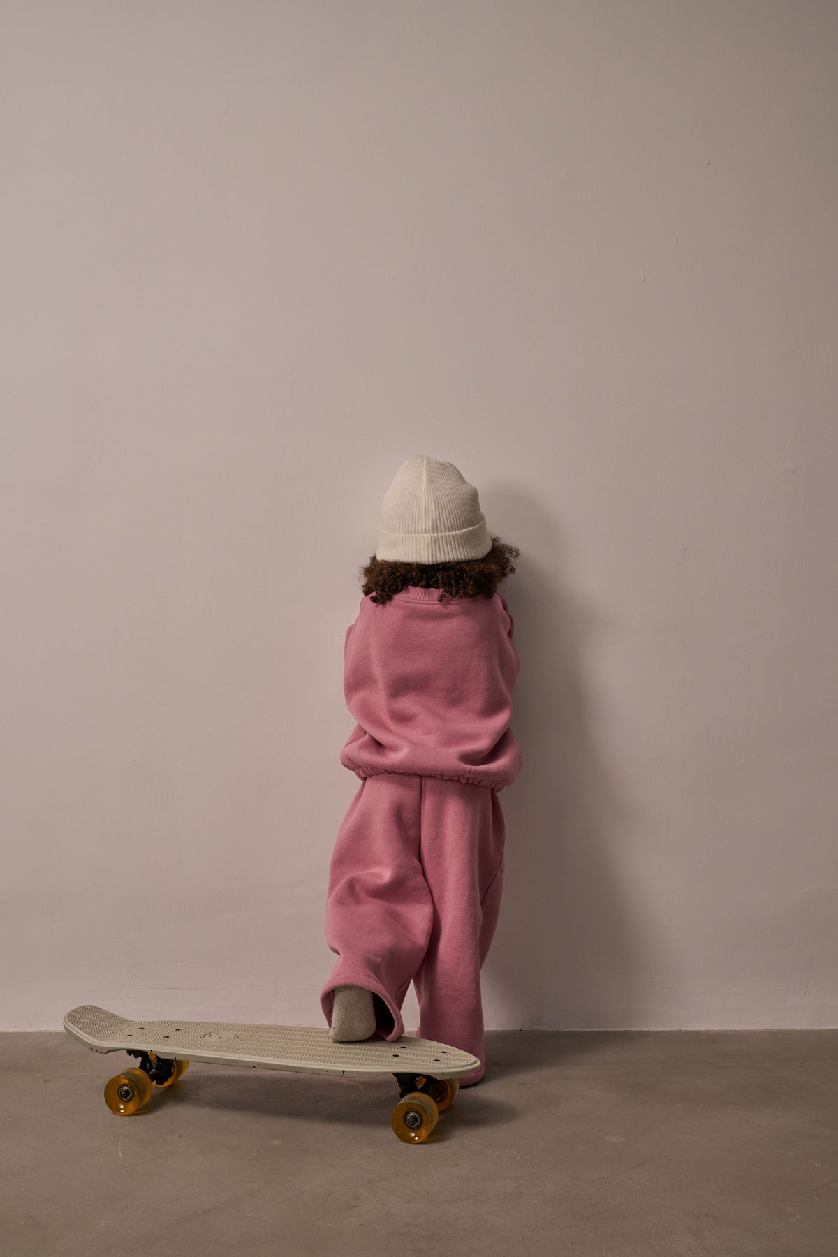 Three Little Tots Sunset Pink Sweat Set, extra product detail