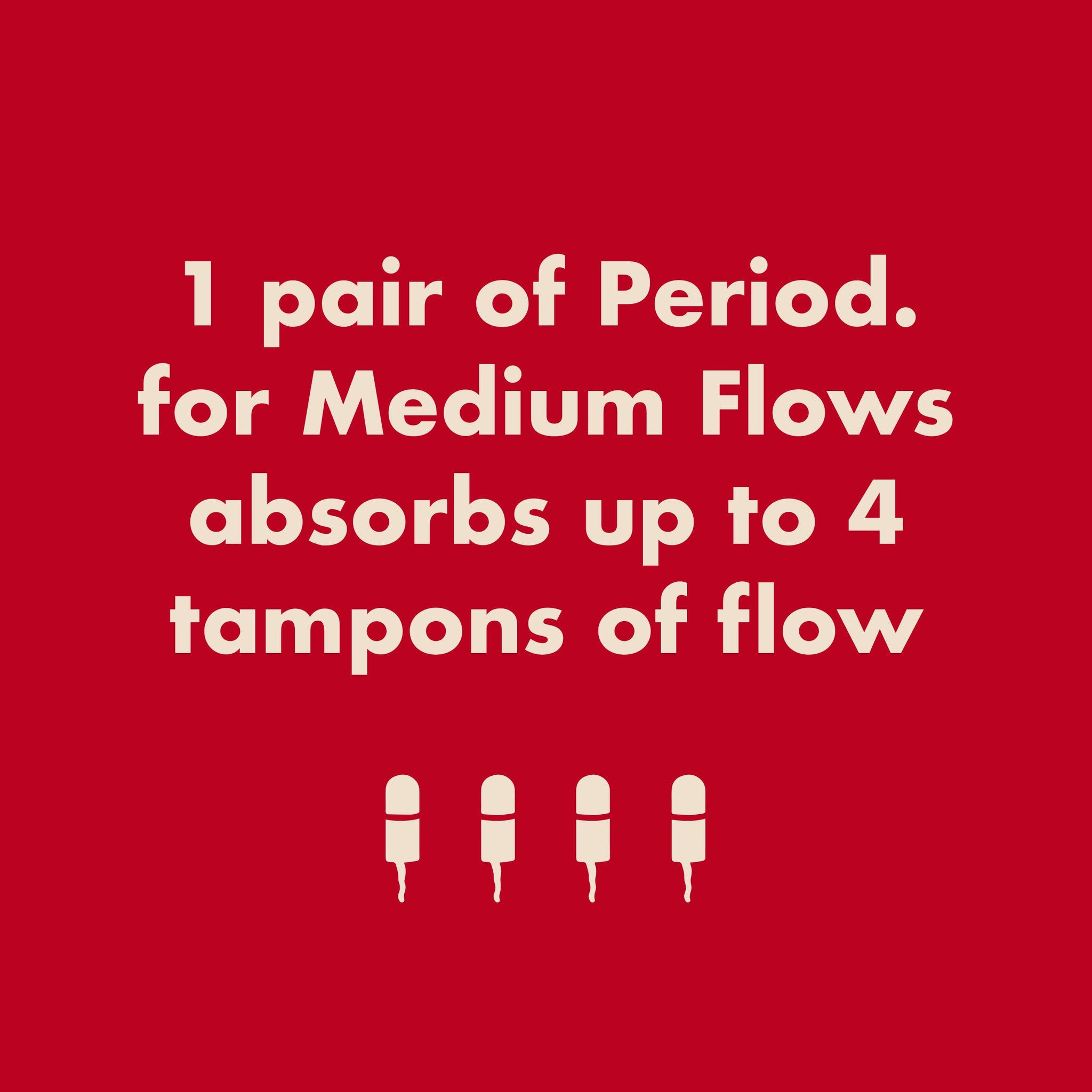 The Bikini Period. in Microfiber For Medium Flows