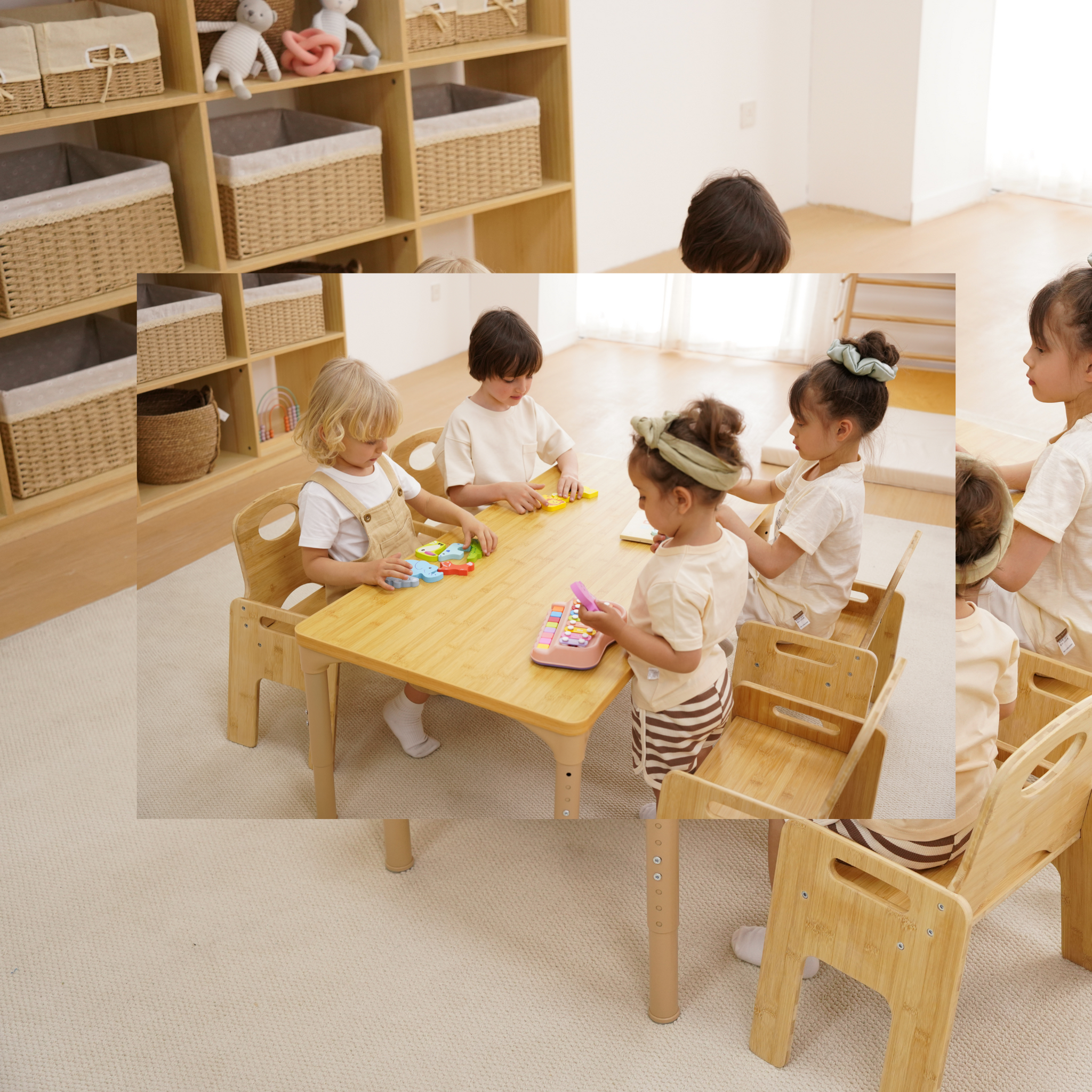 Adrian | Adjustable Toddler Table & Chair Set