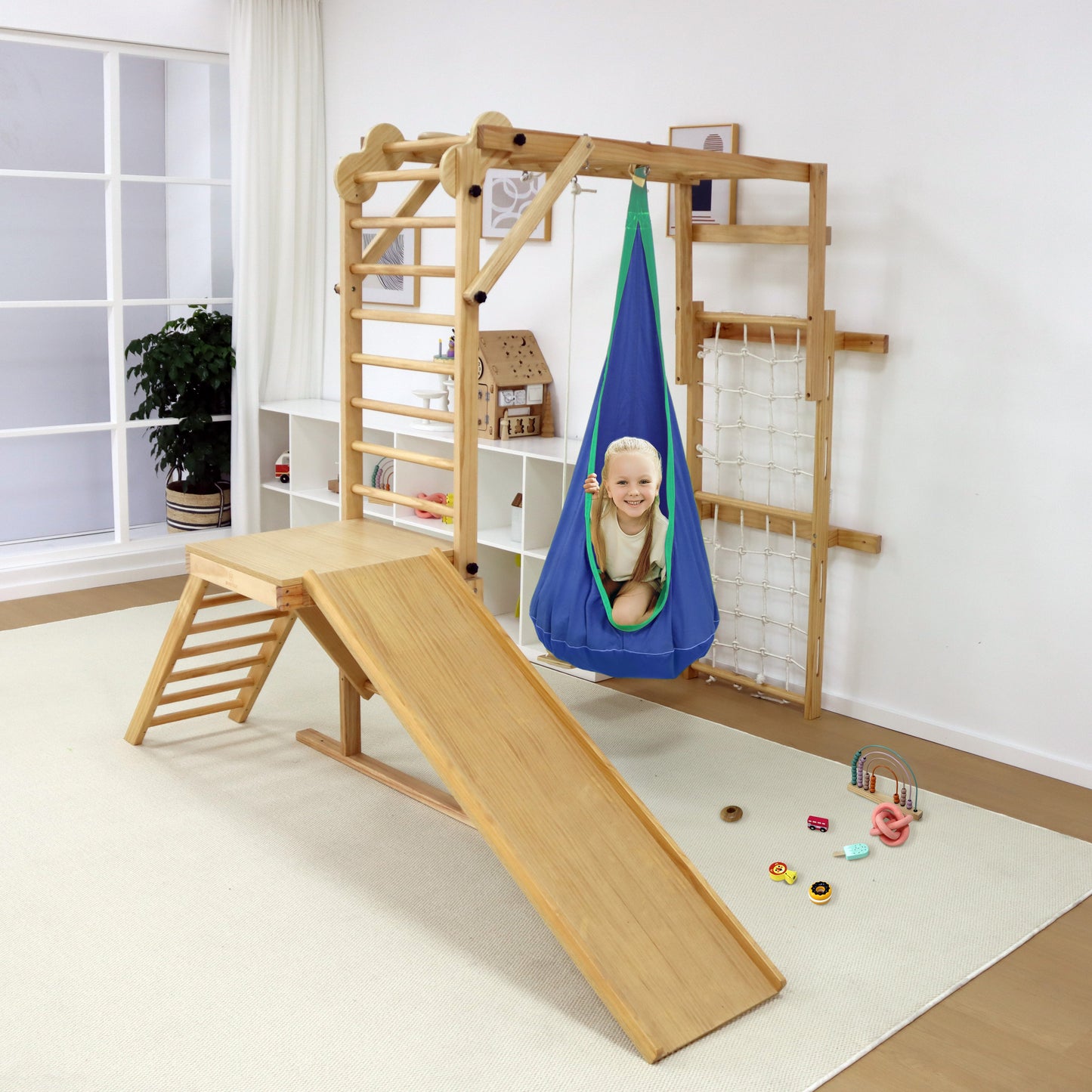 Three Little Tots Avenlur Sensory Swing Hammock Tear Drop Attachment for Grove Walnut Neem and Betul, extra product detail