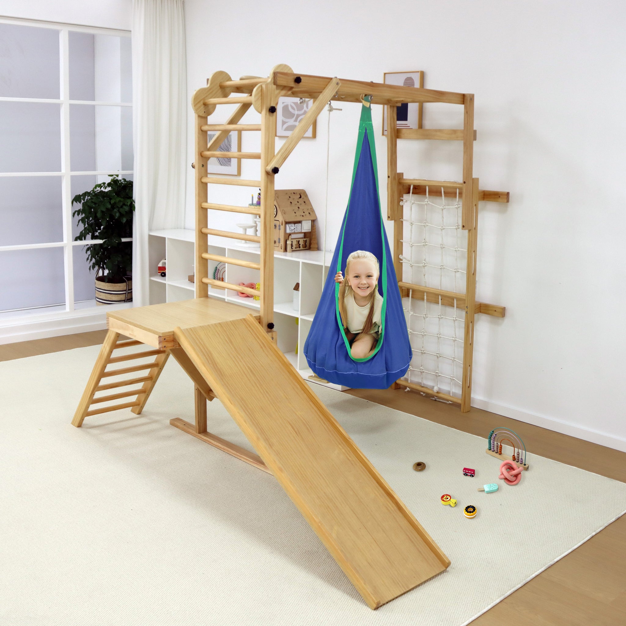 Three Little Tots Avenlur Sensory Swing Hammock Tear Drop Attachment for Grove Walnut Neem and Betul, extra product detail
