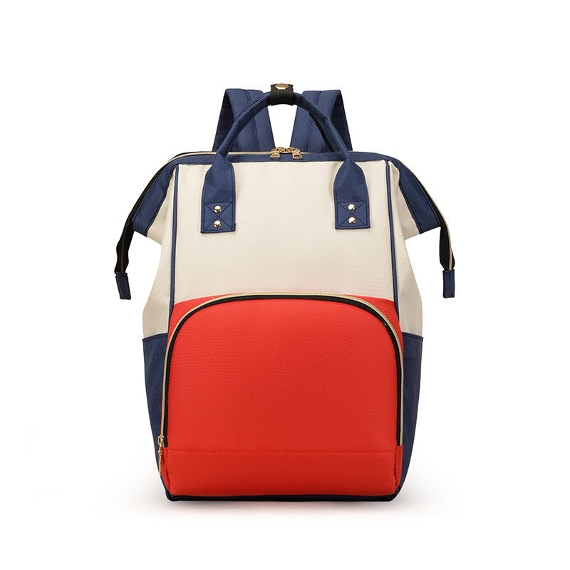 Water-repellent Oxford Fabric Backpack With A Stylish Versatile Design