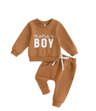 Mama's Boy Sweatshirt and Sweatpants Set