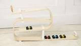 Three Little Tots Wooden Car Ramp Racer Montessori Rolling Track Toy for Toddlers, third additional photo