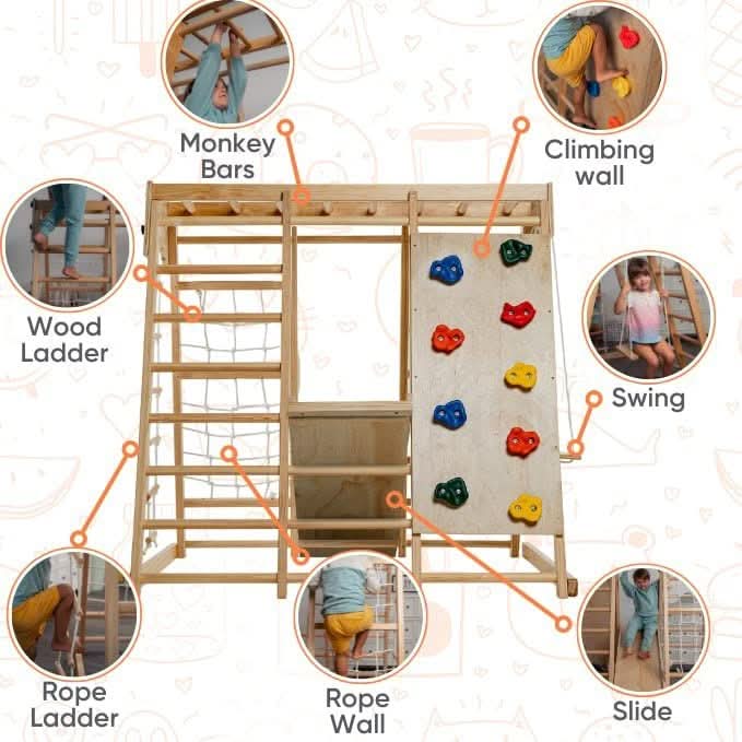 Three Little Tots Magnolia Jungle Gym, additional product photo
