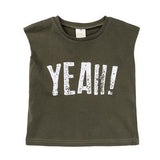 Children's sleeveless muscle t-shirt